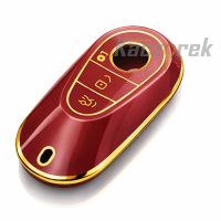 Etui TPU 423 - Mercedes - czerwone